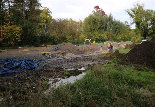 Schloß Beck: Neuer Wasserspielplatz