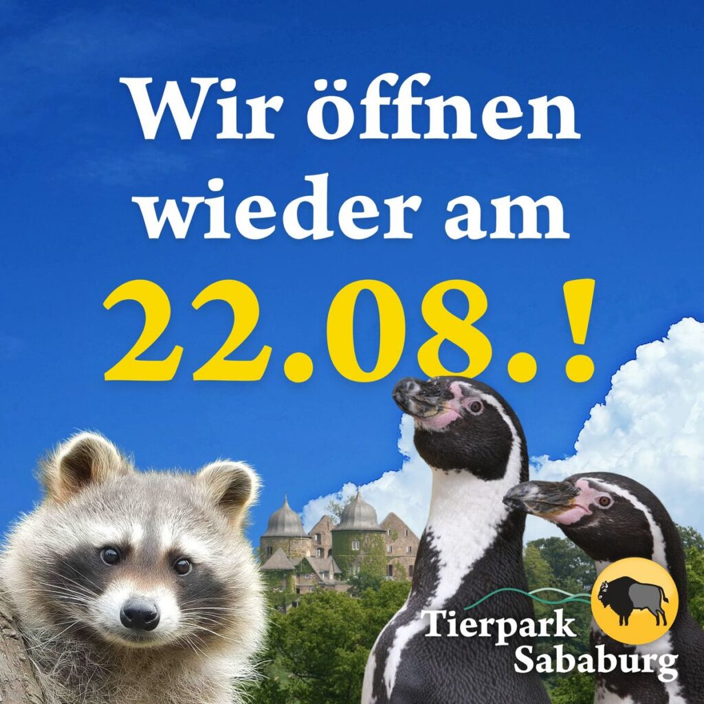 Tierpark Sababurg: Nach Unwetter vorerst geschlossen