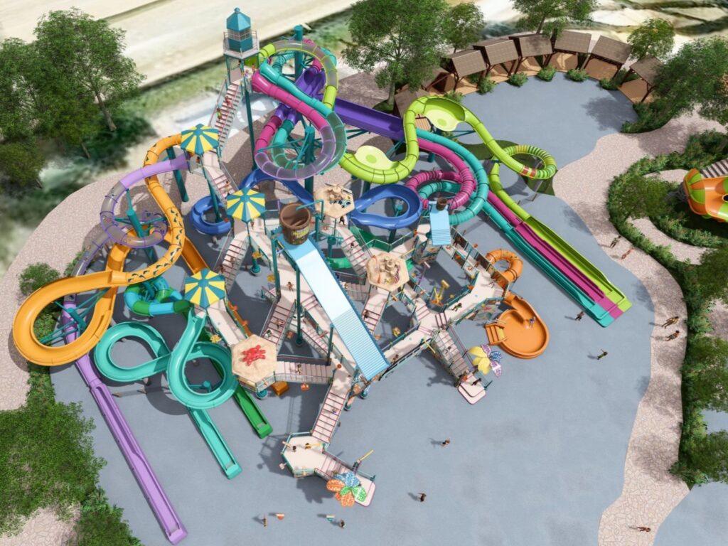 Six Flags Hurricane Harbor: Splash Island