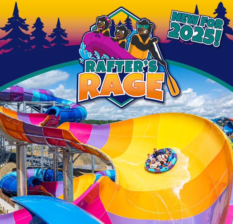 Soaky Mountain Waterpark: Rafter's Rage