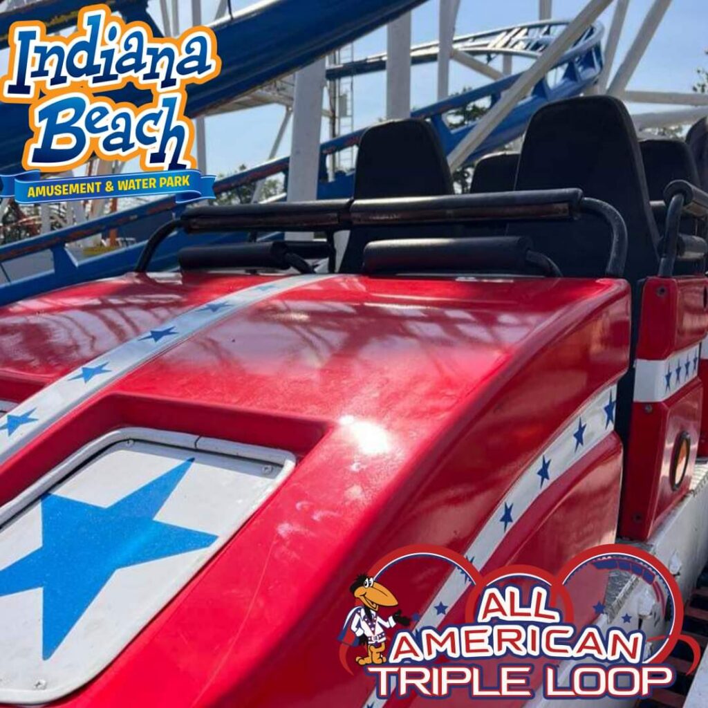 Indiana Beach Amusement & Waterpark: All American Triple Loop (Upgrade)