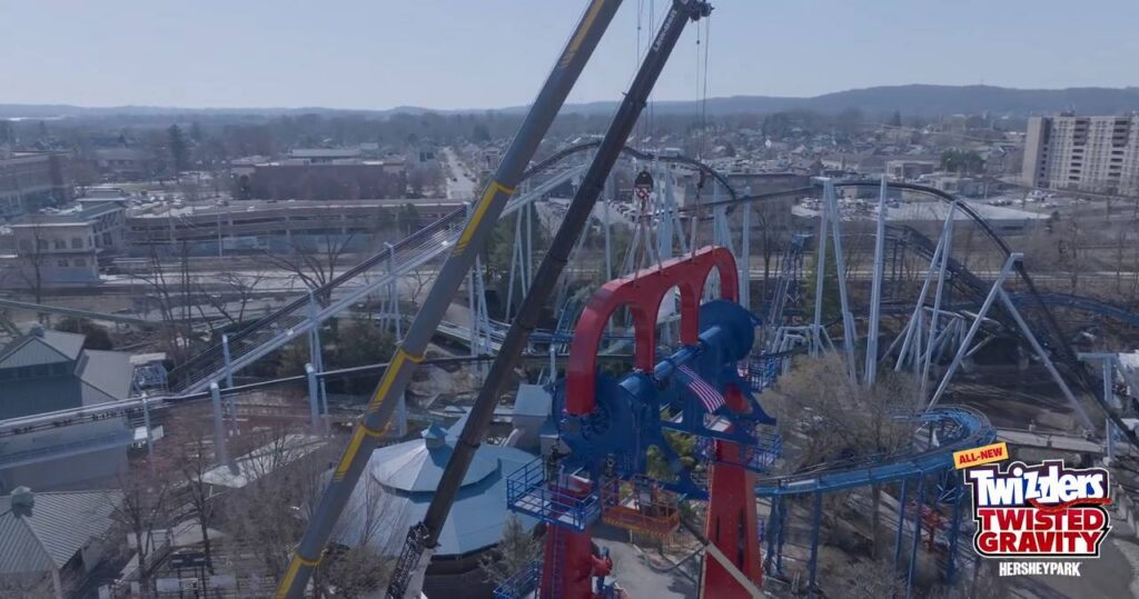 Hersheypark: Twizzlers Twisted Gravity