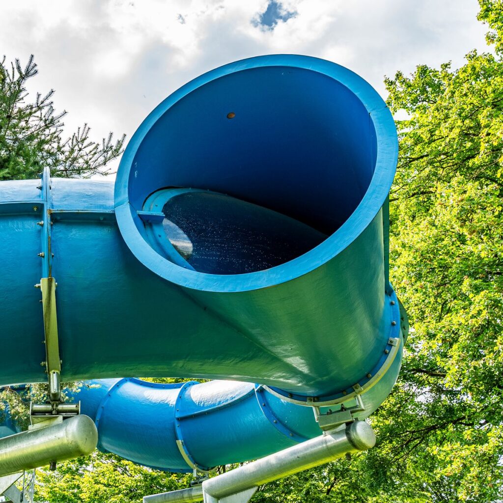 Freibad Aegeten: Neue Wasserrutsche