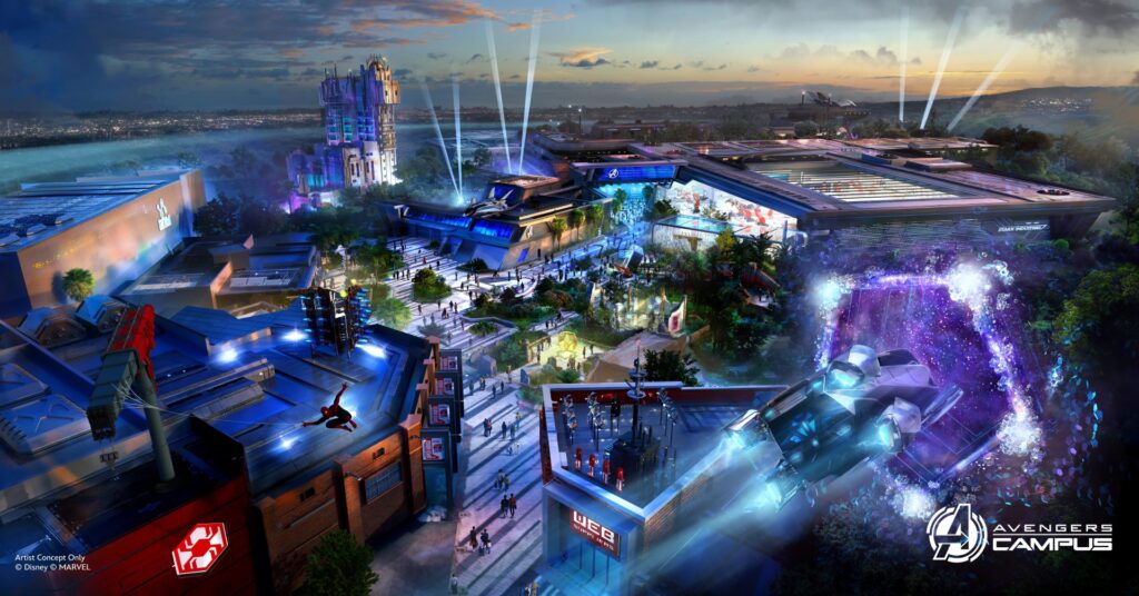 Disneyland: Avengers Campus Erweiterung