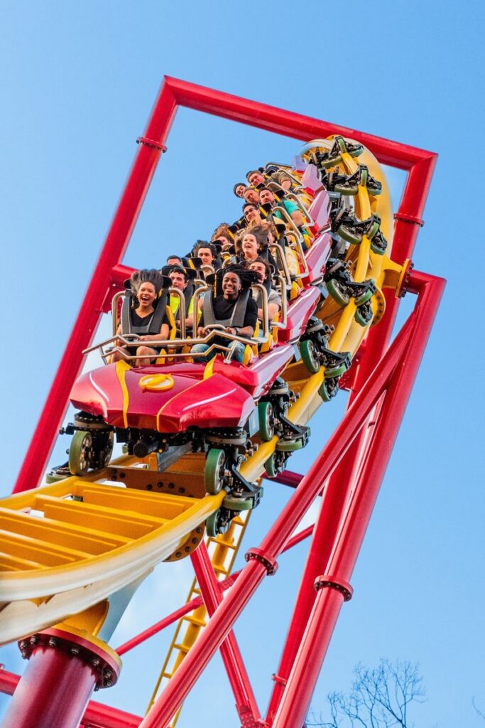 Six Flags Great Adventure: The Flash - Vertical Velocity
