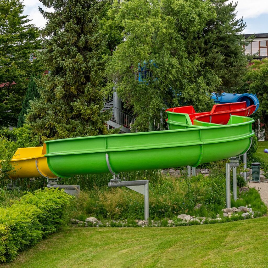 Freibad Aegeten: Neue Wasserrutsche