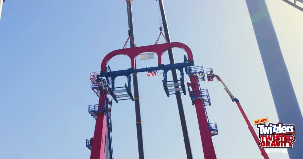 Hersheypark: Twizzlers Twisted Gravity