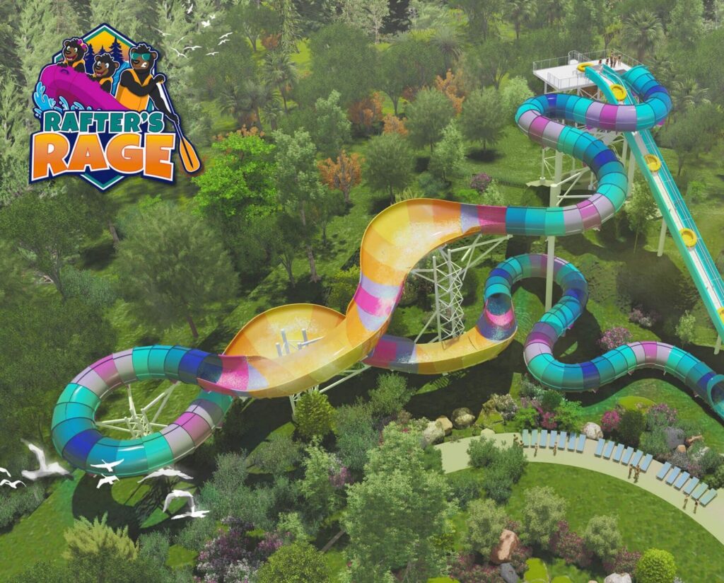 Soaky Mountain Waterpark: Rafter's Rage