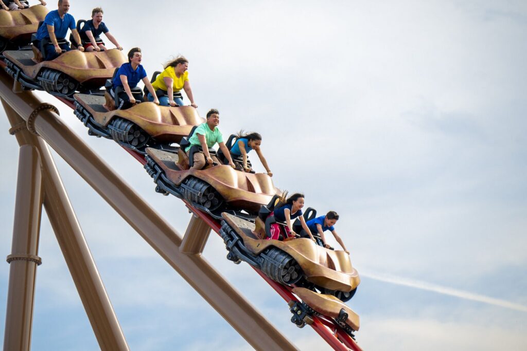 Six Flags New England: Quantum Accelerator