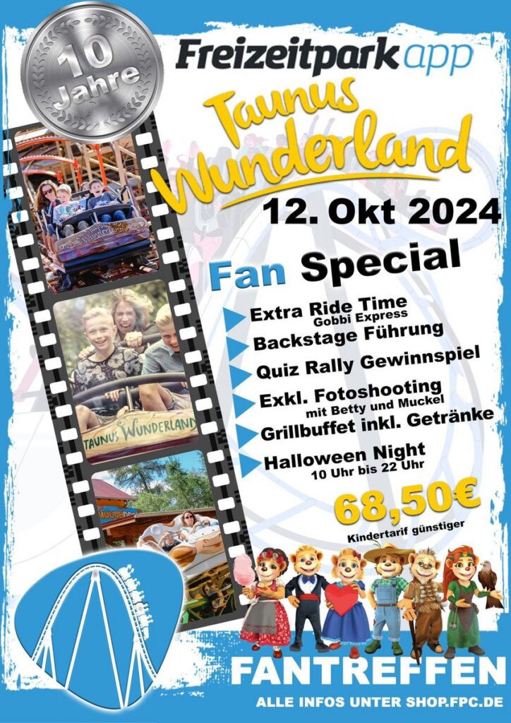 10 Jahre Freizeitparkcheck / APP - Das Fantreffen
