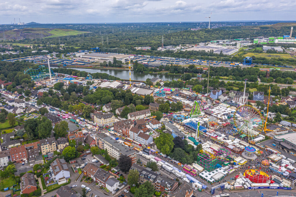 Cranger Kirmes: Veranstalter zieht eine erste Bilanz nach drei Kirmestagen: „Crange stand Kopf“