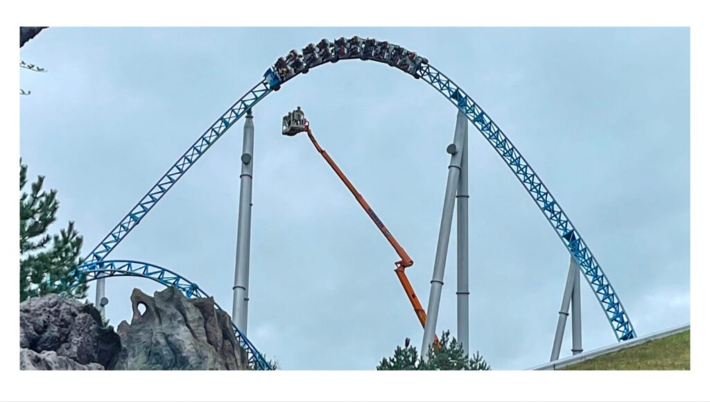 Europa-Park: blue fire Megacoaster Problem