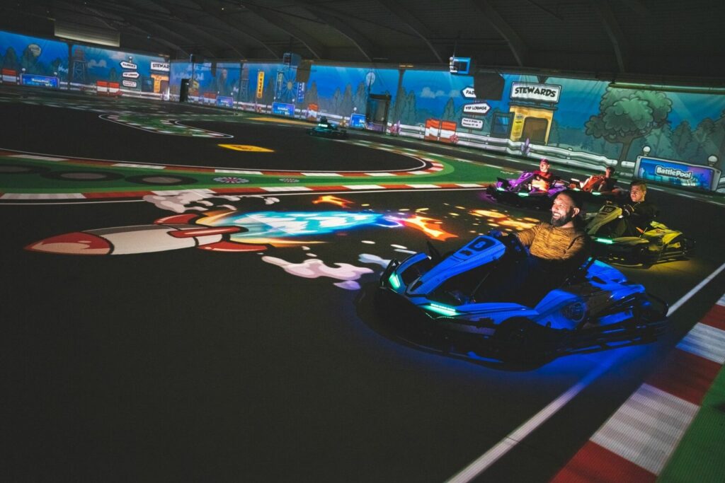 Battle Kart Wien: Erweiterung der Racing-Fläche