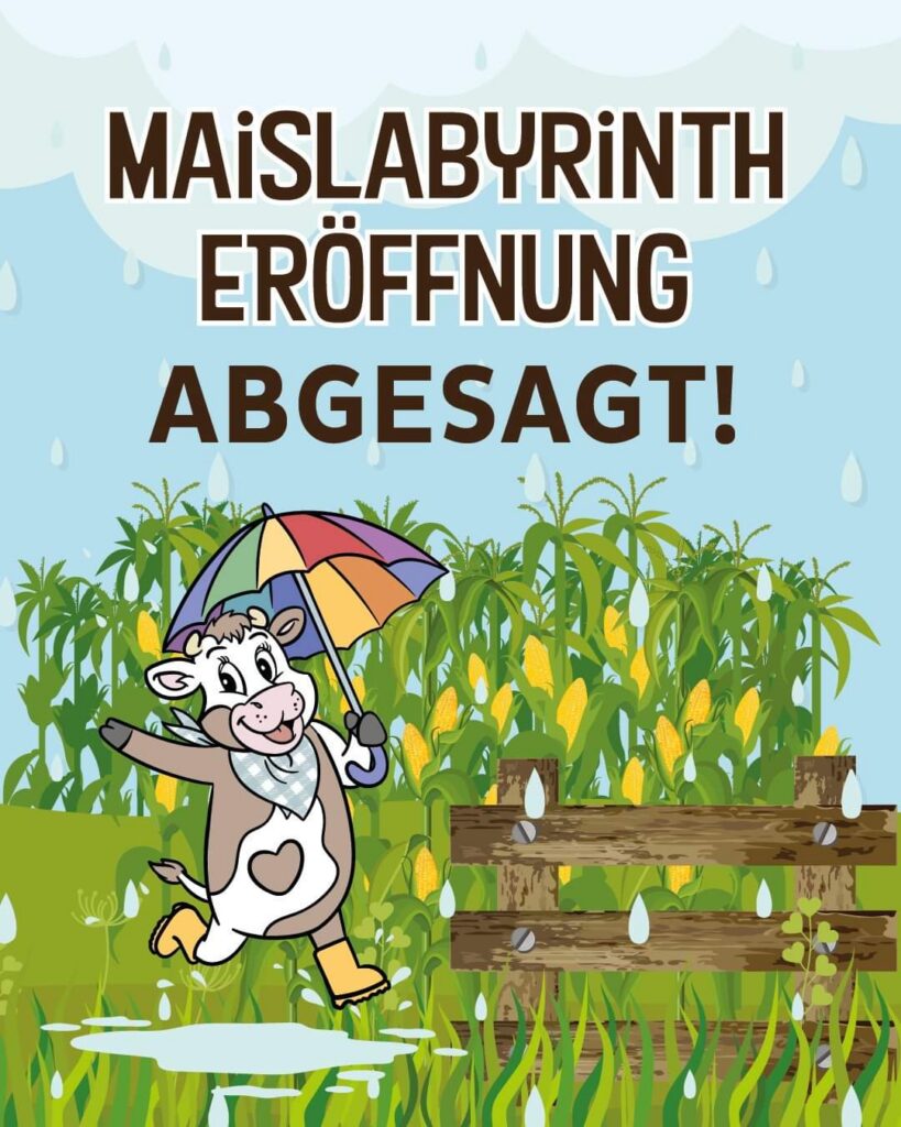 Eis Greissler: Maislabyrinth