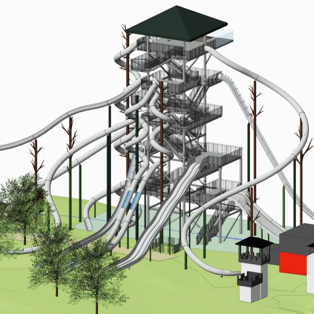 Panorama Park: Ramas Rutsch-Riese & Katta-Kutter Panorama