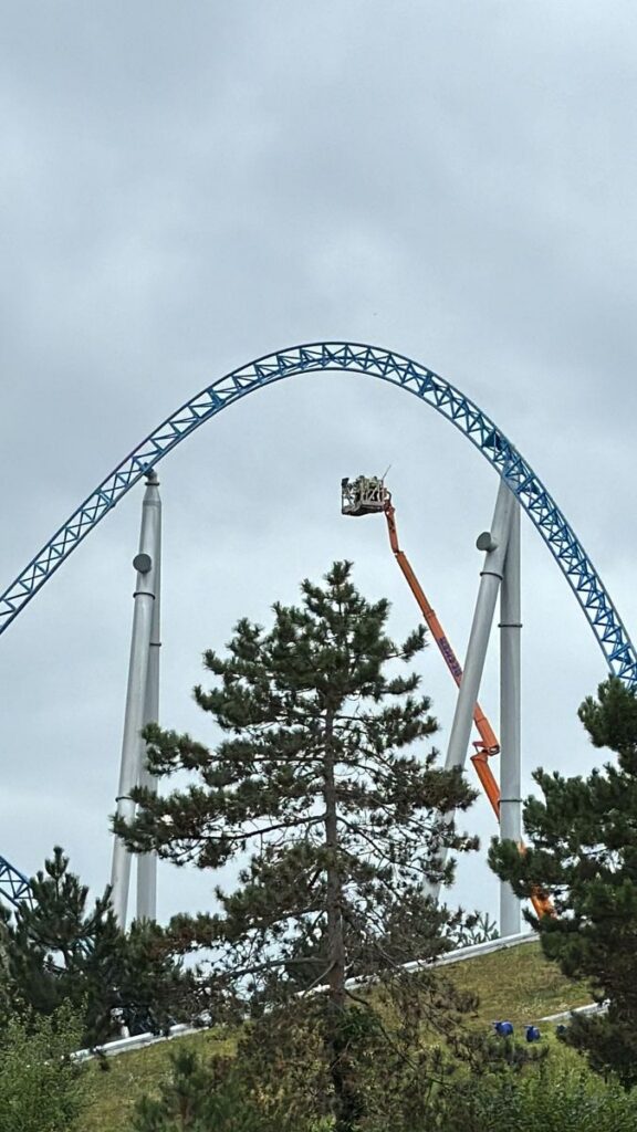 Europa-Park: blue fire Megacoaster Problem
