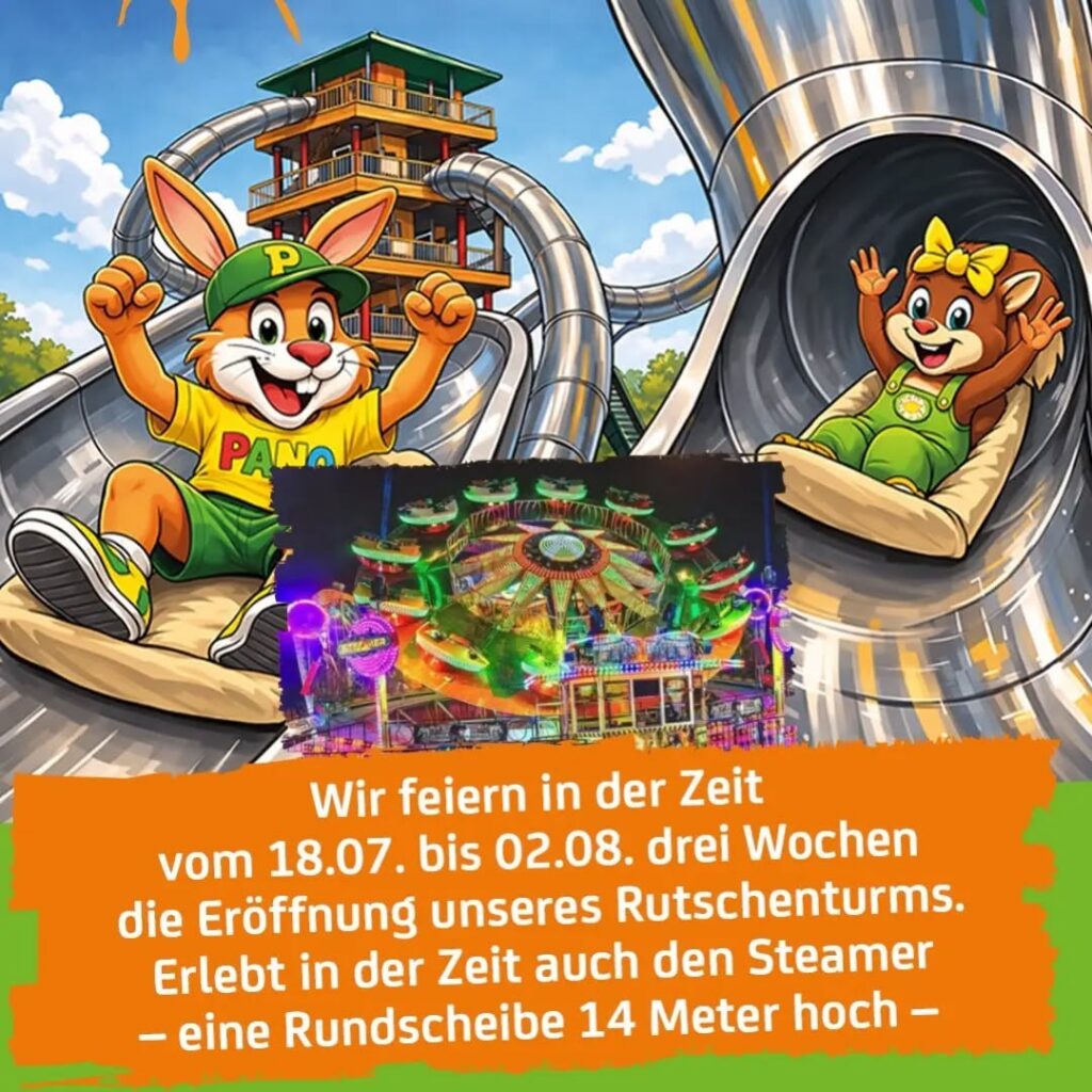 Panorama Park: Ramas Rutsch-Riese & Katta-Kutter Panorama