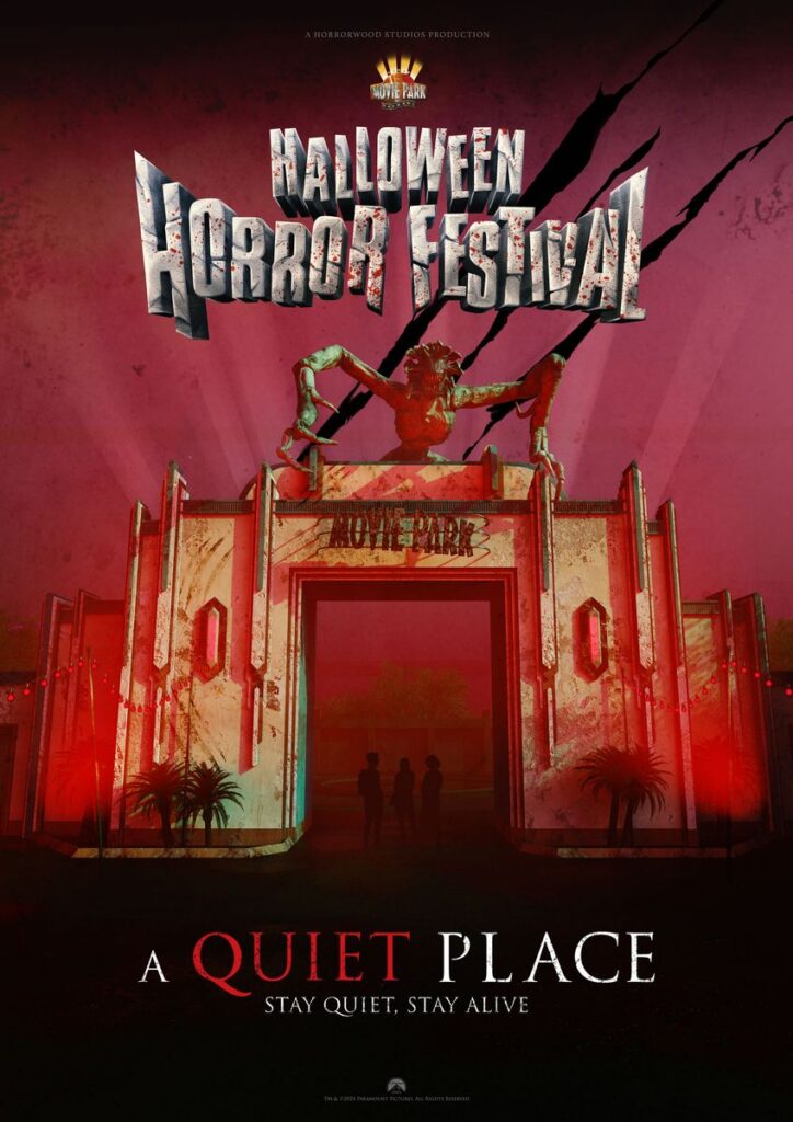 Movie Park Germany: "A Quiet Place" Horrorhaus für Halloween 2024