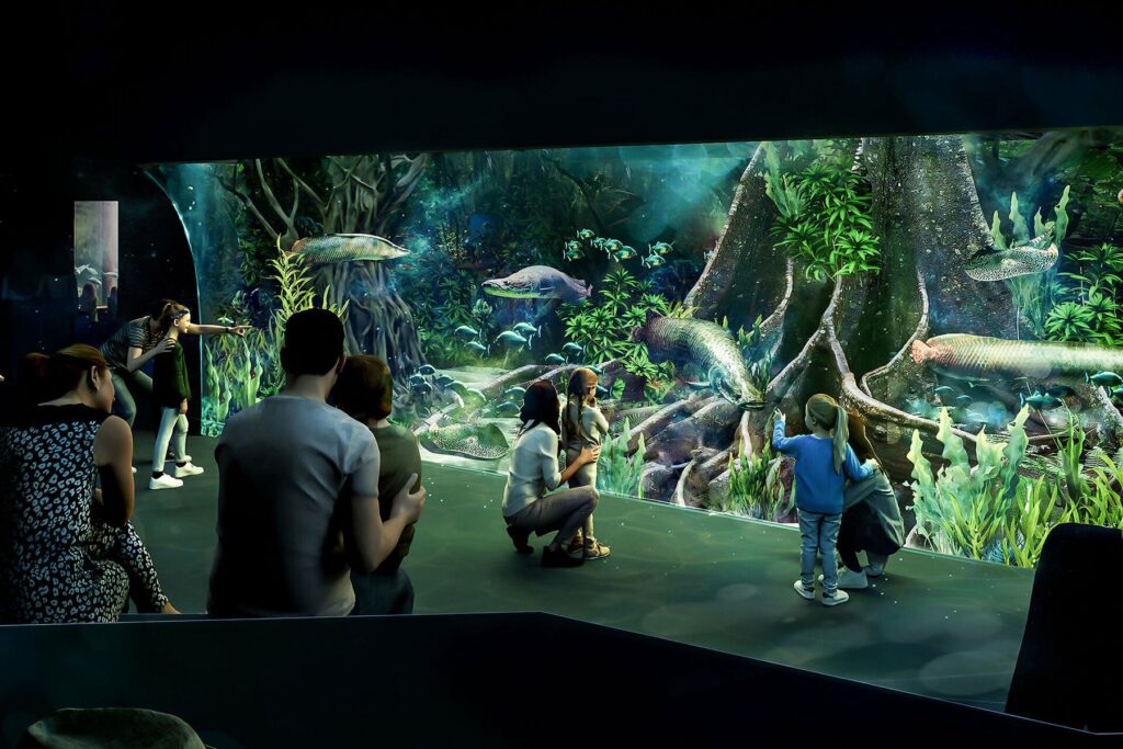 Tiergarten Schönbrunn: Neues Besucher-Aquarium
