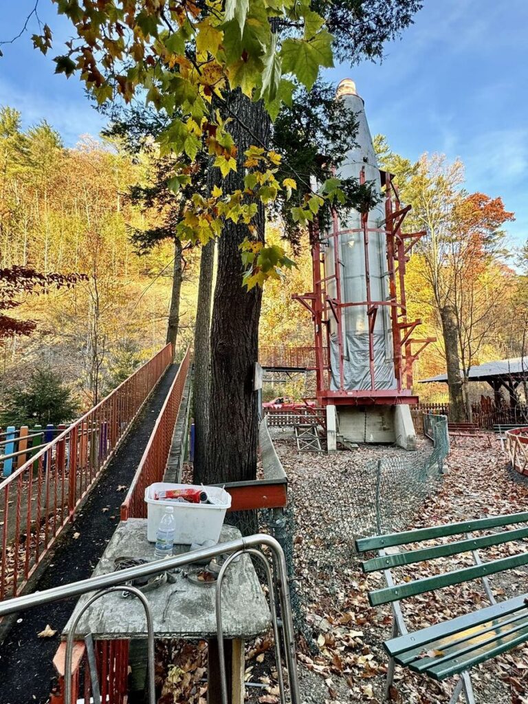 Knoebels Amusement Resort: Sky Slide