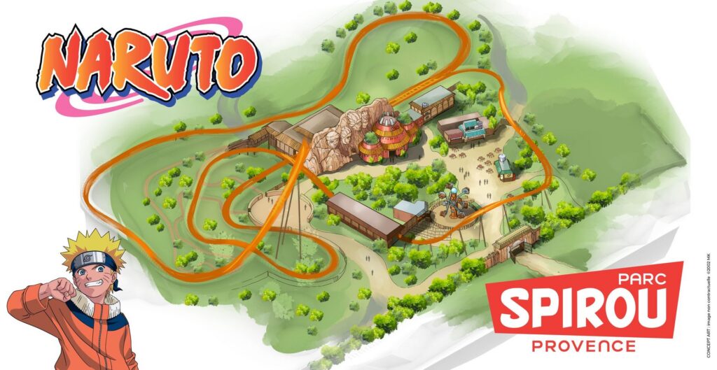 Parc Spirou: Naruto Themenbereich