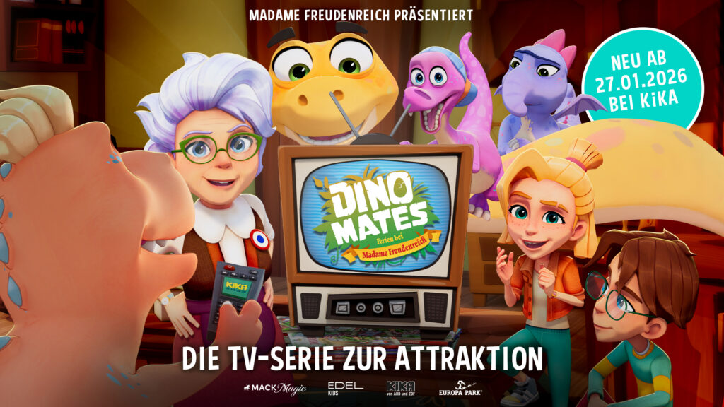 Europa-Park: Dino Mates - Ferien bei Madame Freudenreich