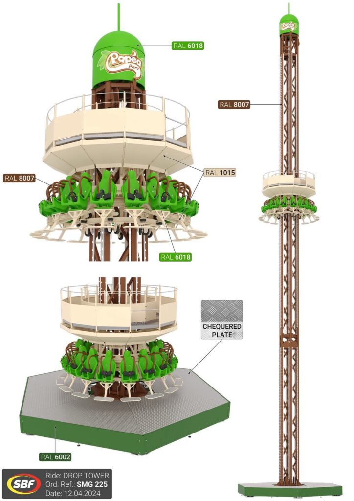 Papéa Parc: Tour de Chute