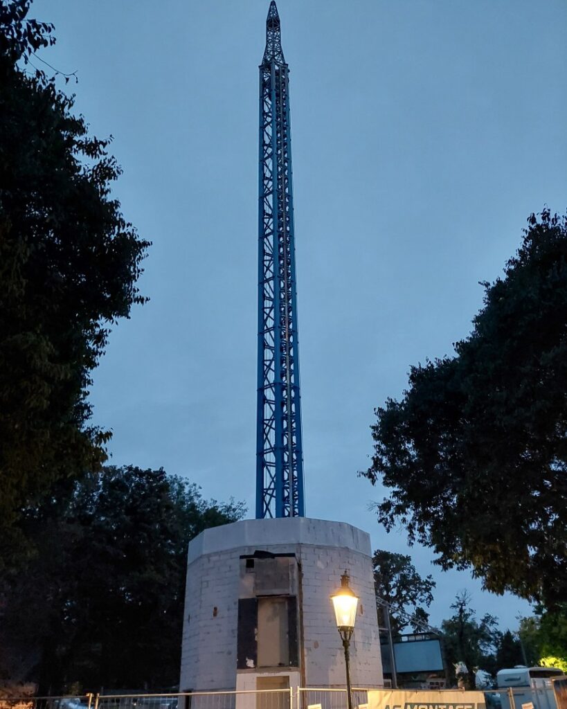 Wiener Prater: Arbeiten an einem Lost Place