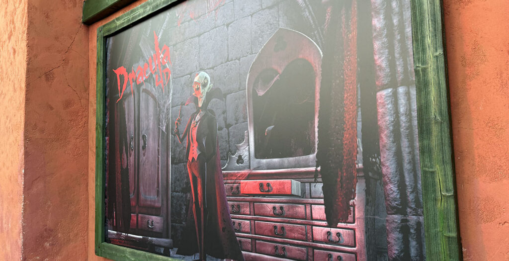 Slagharen: Dracula 4D zu Halloween