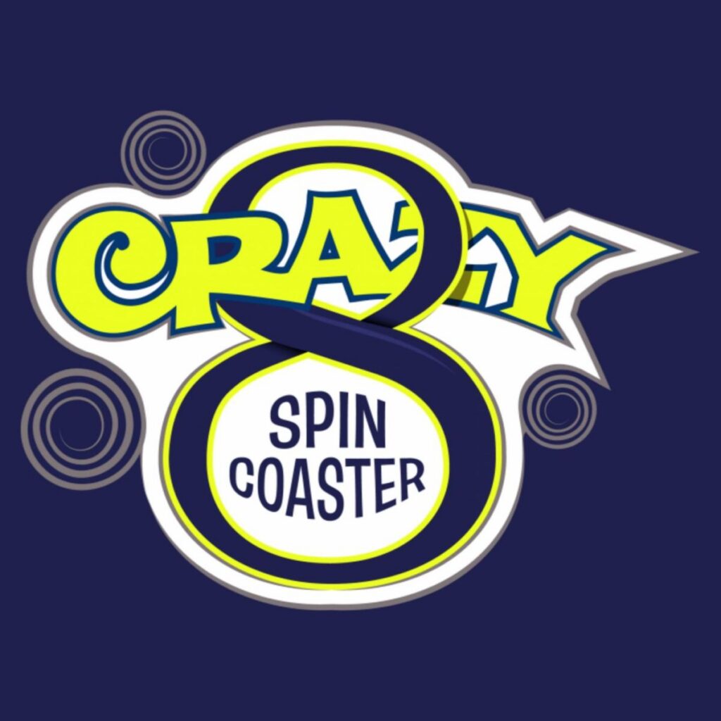 Quassy Amusement & Waterpark: Aladdin Wave Swinger & Crazy 8 Family Coaster