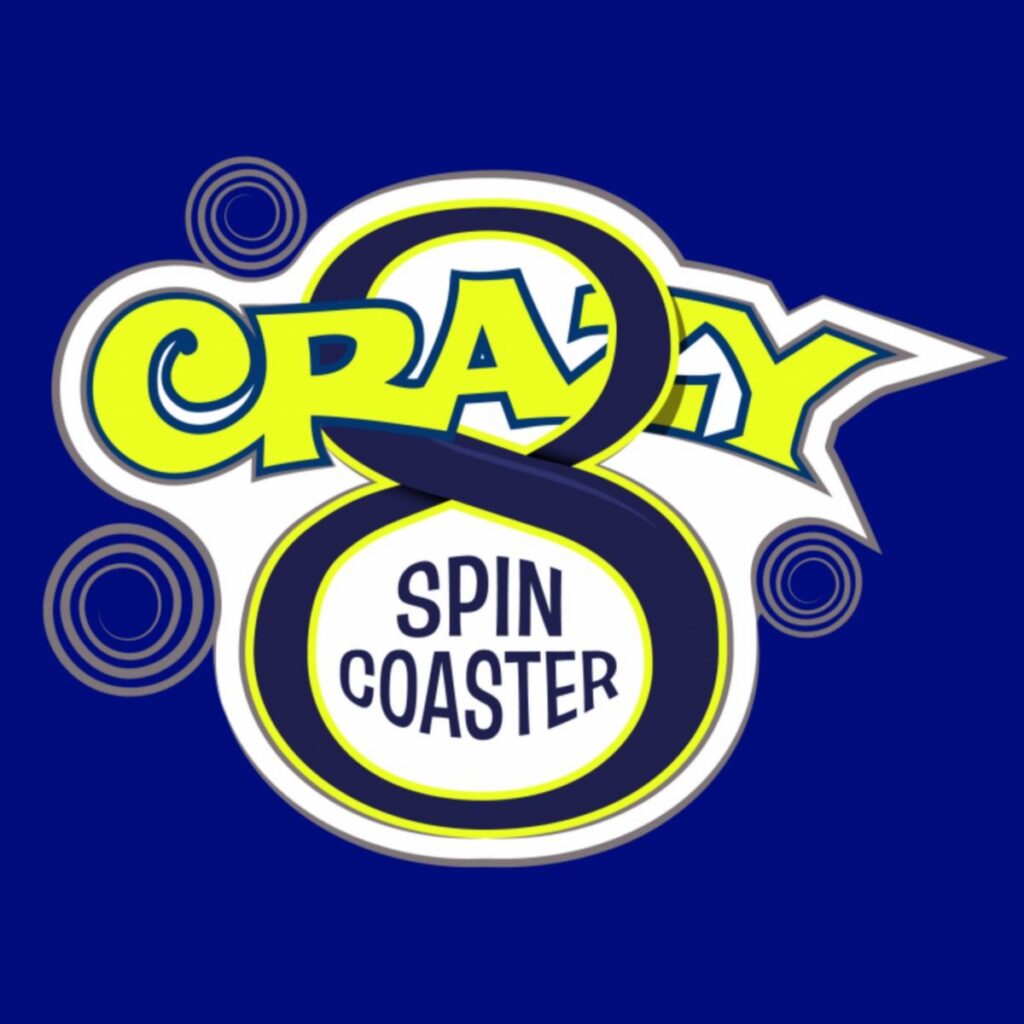 Quassy Amusement & Waterpark: Aladdin Wave Swinger & Crazy 8 Family Coaster