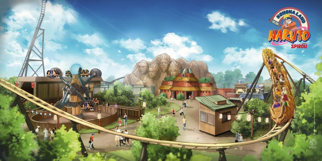 Parc Spirou: Naruto Themenbereich