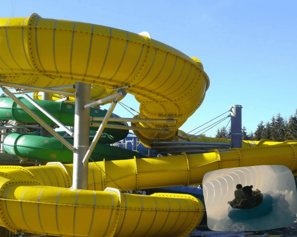 Freizeitbad Greifensteine: Neue Großrutschen