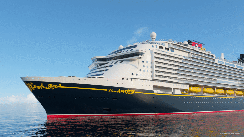 Disney Cruise Line: Attraktionen für Disney Adventure bekannt