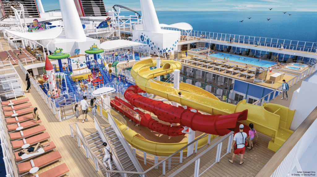 Disney Cruise Line: Attraktionen für Disney Adventure bekannt