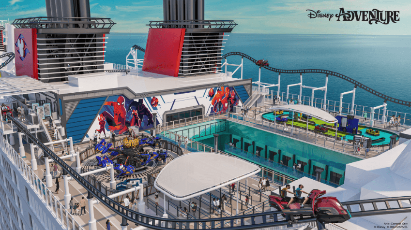 Disney Cruise Line: Attraktionen für Disney Adventure bekannt
