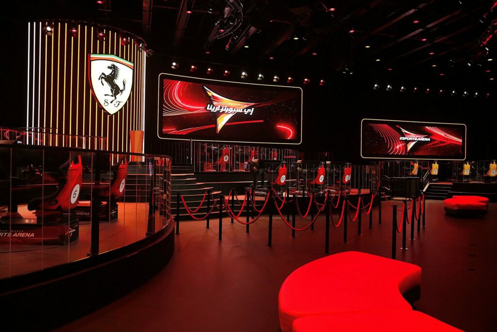 Ferrari World: Neue eSports-Arena