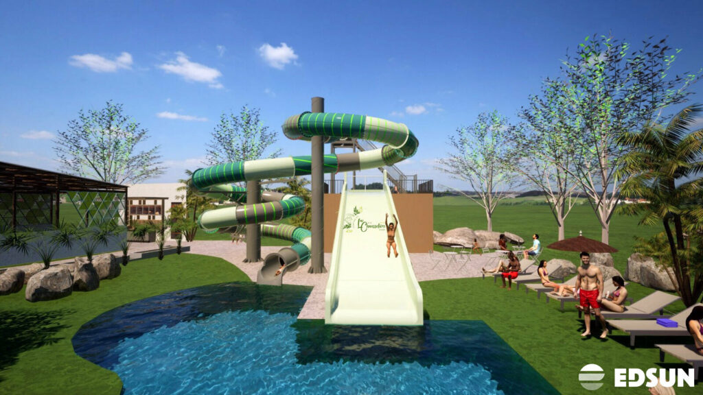 Camping du Lac de la Chausselière: Neue Wasserrutschen