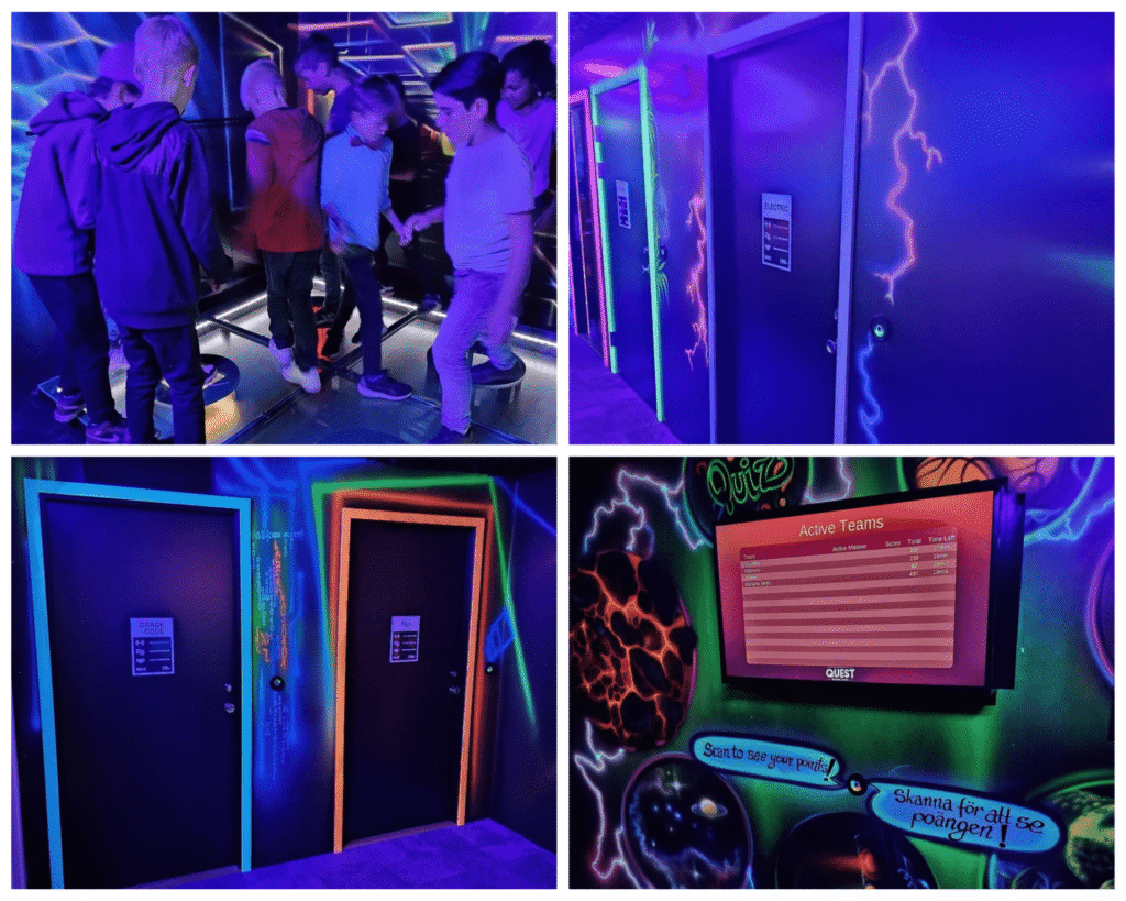 Laserdome Bromma: Quest Mission Rooms