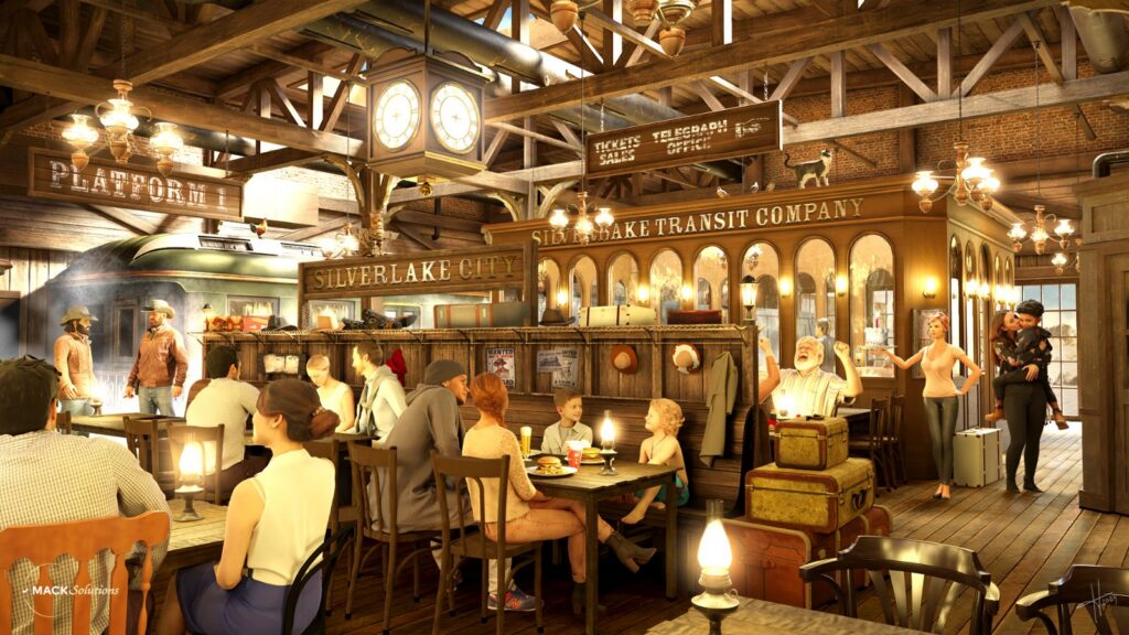 Europa-Park: Silver Lake City