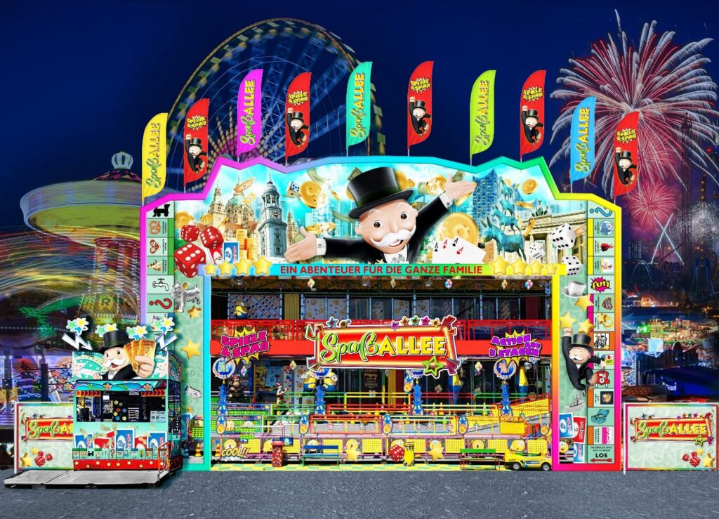 Schausteller Rasch: Crazy Town wird zu Schlossallee