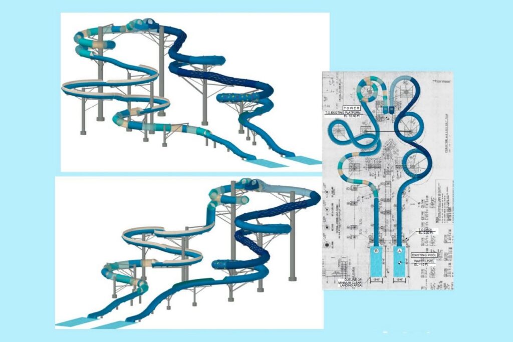 Dorney Park & Wildwater Kingdom: Lightning Falls & Cascade