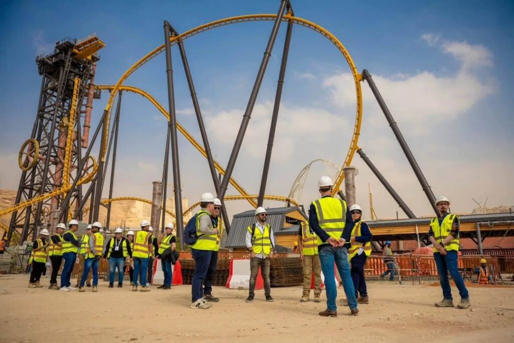 Six Flags Qiddiya: Iron Rattler