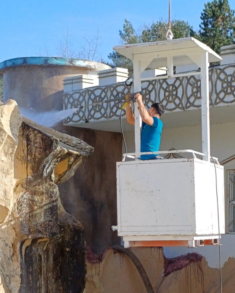 Safariland Stukenbrock: Renovierung Tigerhaus