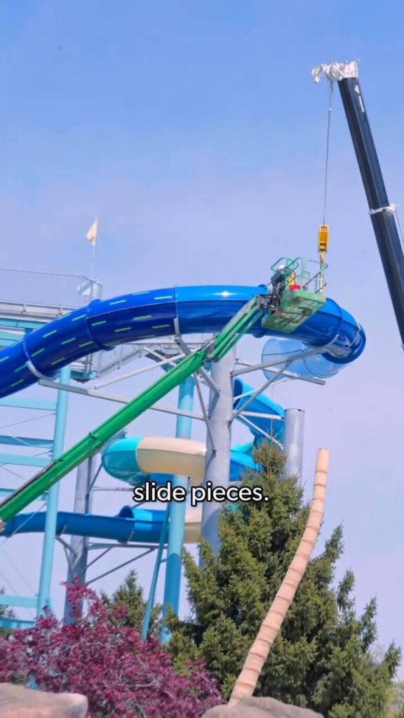 Dorney Park & Wildwater Kingdom: Lightning Falls & Cascade