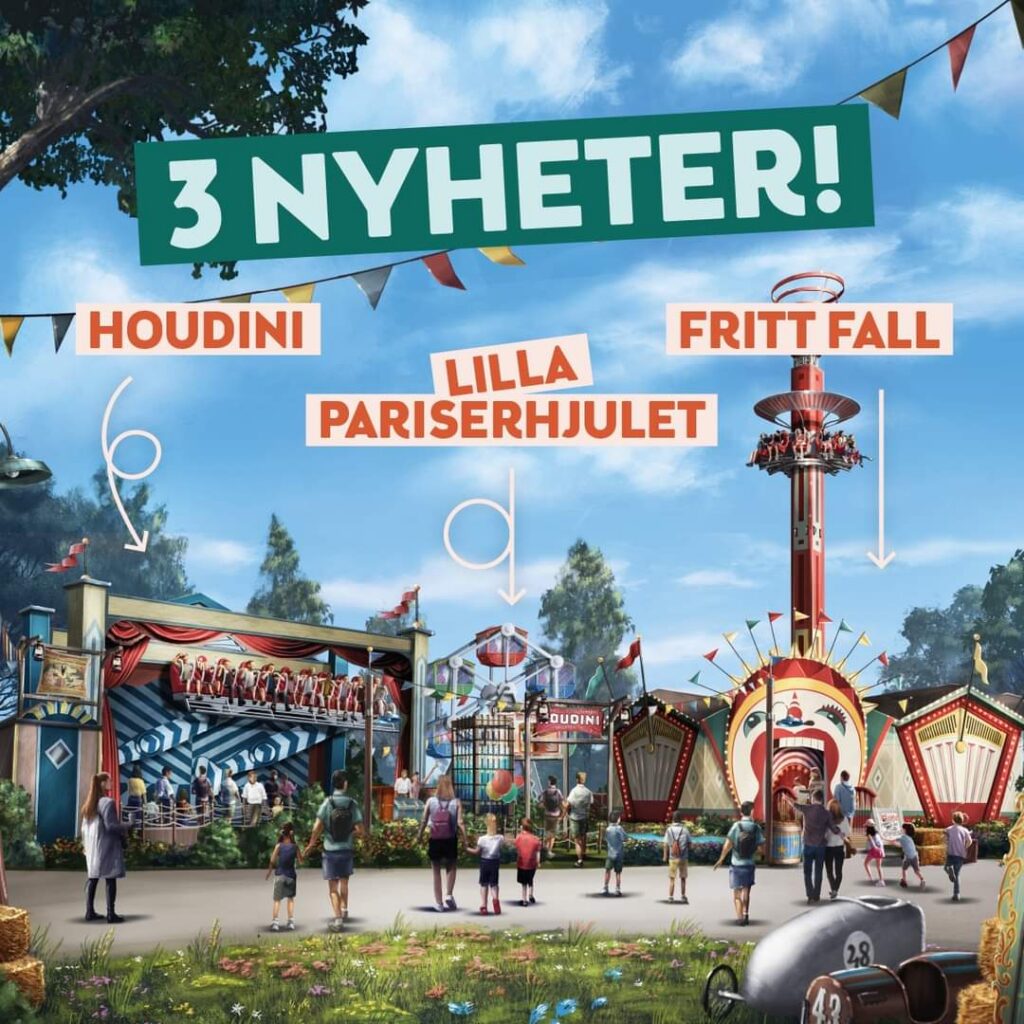 Skara Sommarland: 3 neue Attraktionen