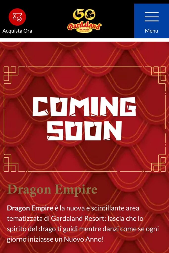 Gardaland: Animal Treasure Island & Dragon Empire