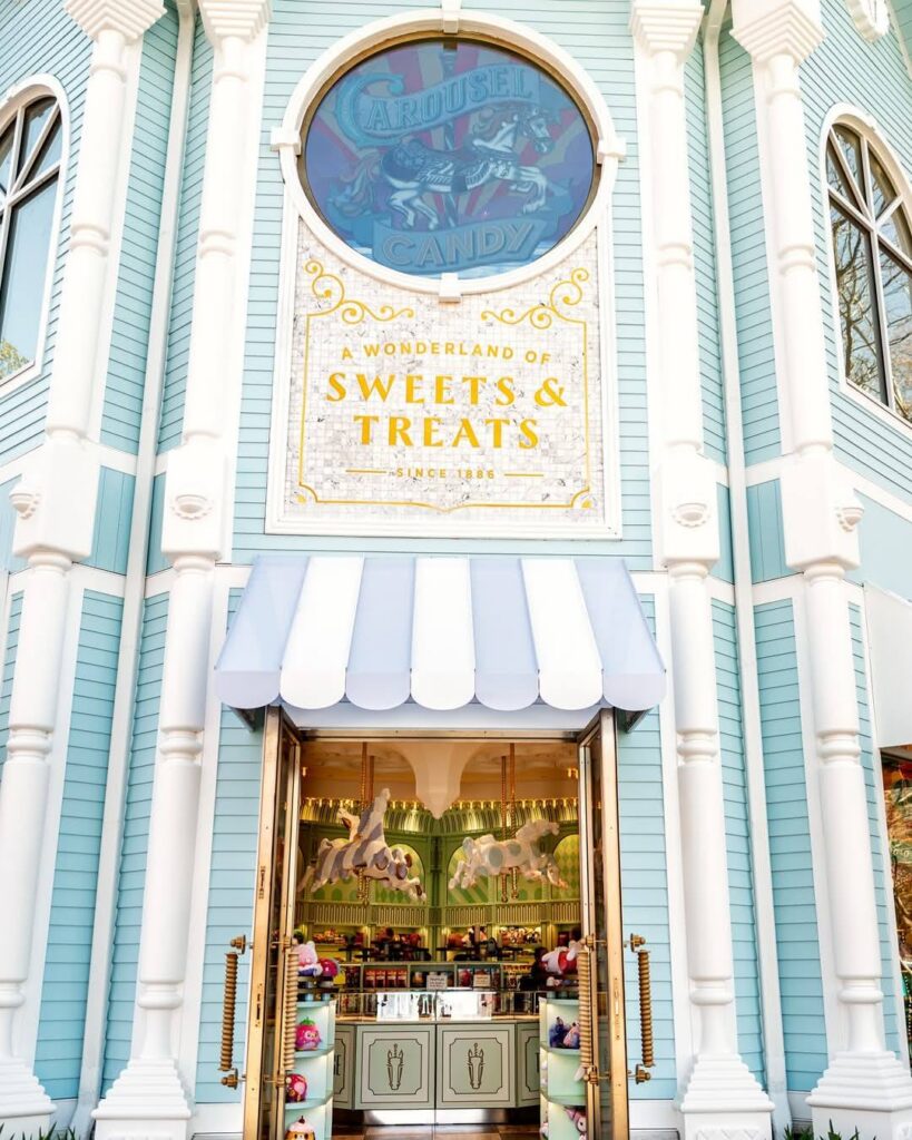 Lagoon Amusement Park: Carousel Candy & Peacock Parlor
