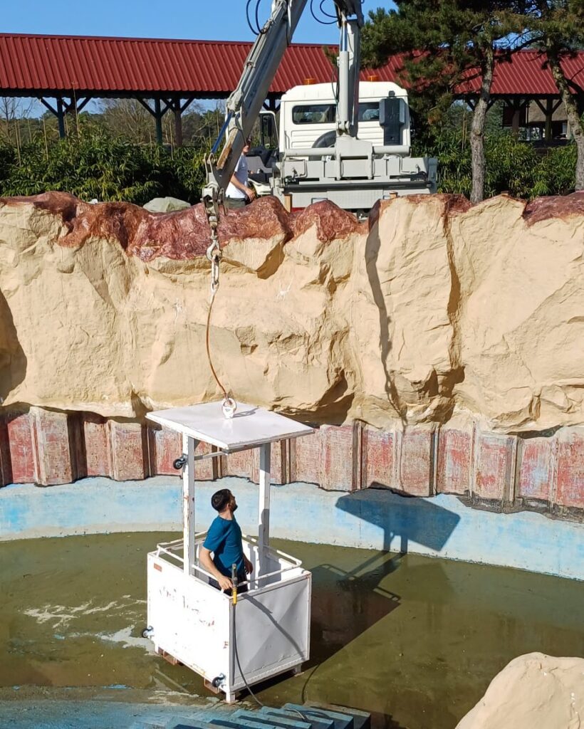 Safariland Stukenbrock: Renovierung Tigerhaus