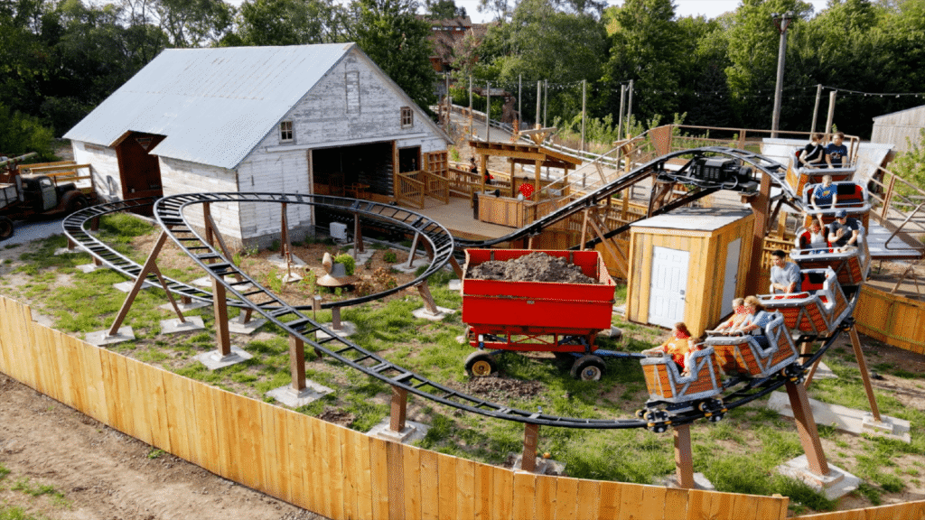 Vala's Pumpkin Patch: Tim's Runaway Grain Wagons